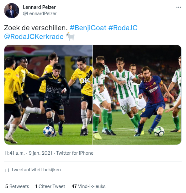 Tweet @LennardPelzer